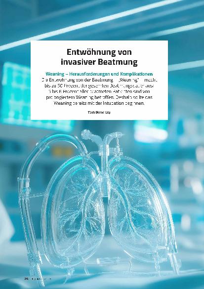 Vorschauseite 1: Entwöhnung von invasiver Beatmung