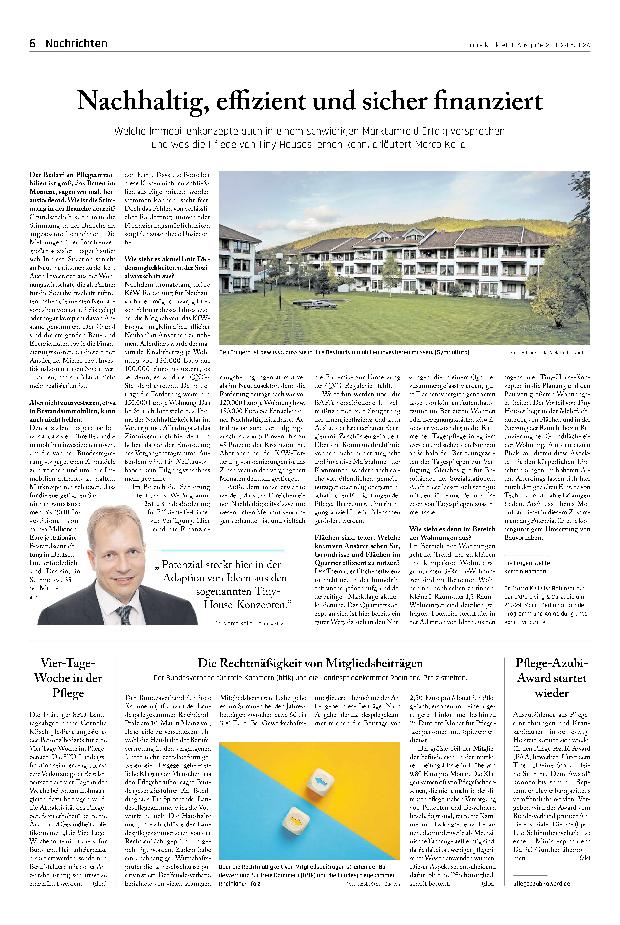 Vorschauseite 1: Nachhaltig, effizient und sicher finanziert