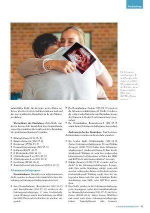 Vorschauseite 3: DFG-MAKund BAT-Werte-Liste 2025 – Teil 2 Wichtige Änderungen