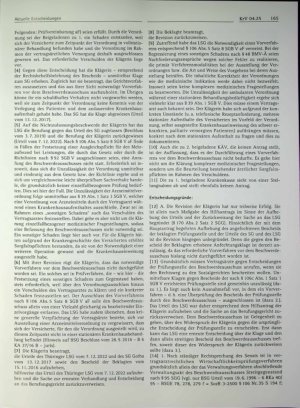 Vorschauseite 2: Regress bei „sonstigen Schäden" - Arzneimittelverordnung während eines stationären Aufenthaltes - Vorverfahren vor dem Beschwerdeausschuss