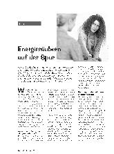 Vorschauseite 1: Energieräubern auf der Spur
