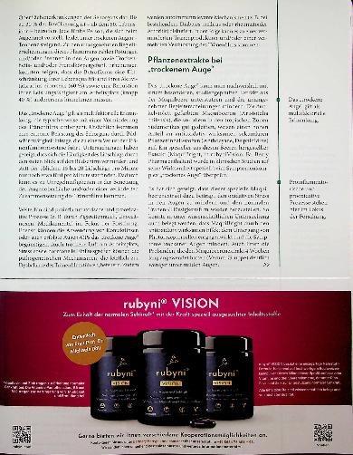 Vorschauseite 2: Klare Sicht: Naturstoffe für die Augengesundheit