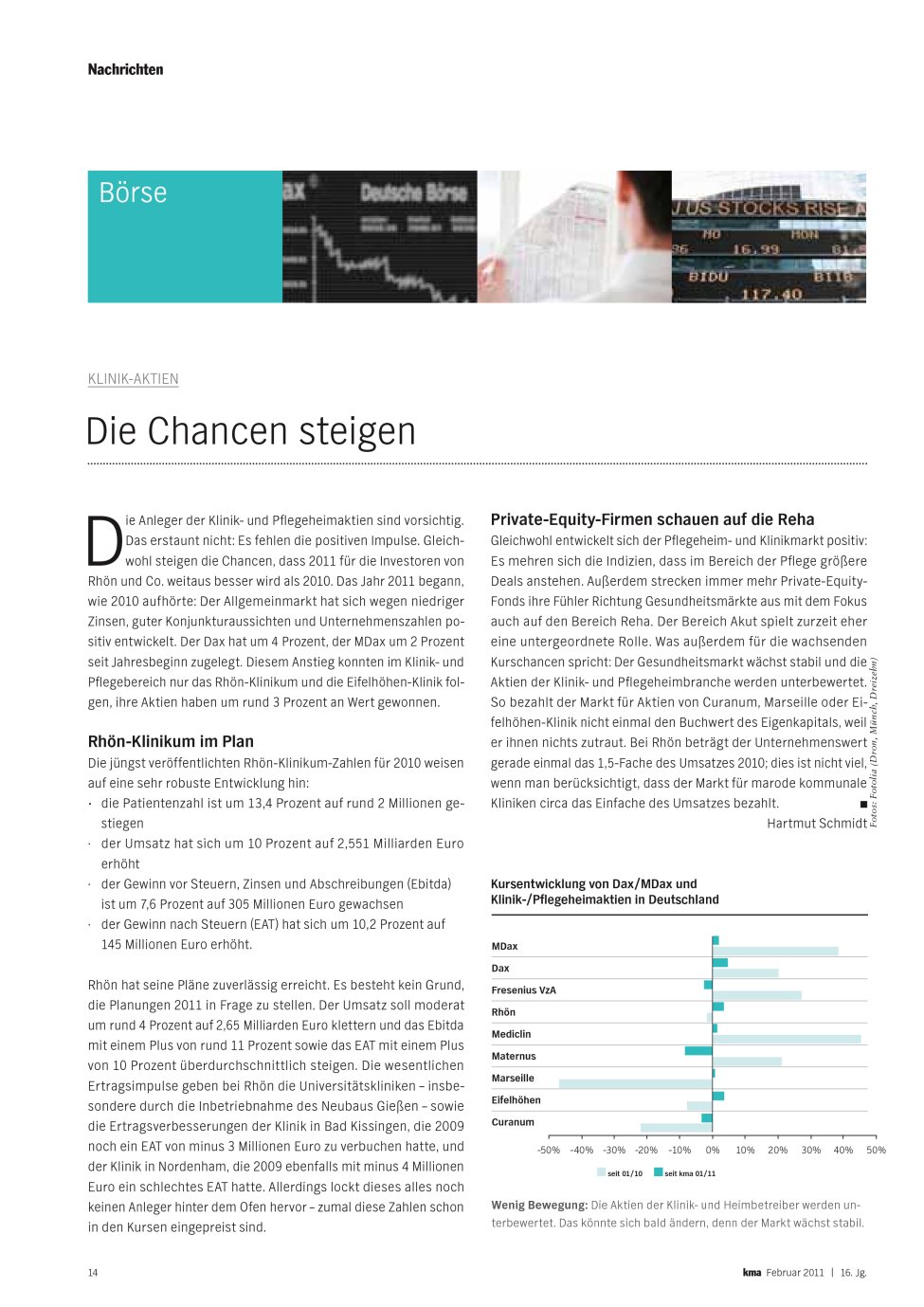 Vorschauseite 1: Die Chancen steigen