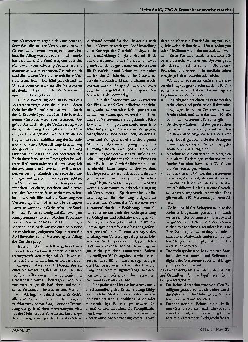 Vorschauseite 4: Evaluierung des 2. ErwSchG - Abschlussbericht
