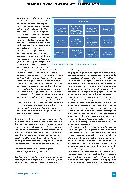 Vorschauseite 5: Case Management: vom Modellprojekt in die Regelversorgung. Das Beispiel ReKo1