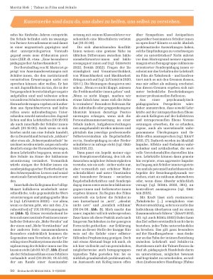 Vorschauseite 5: Tabus in Film und Schule