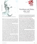 Vorschauseite 1: Versöhnen mit Polen, aber wie?