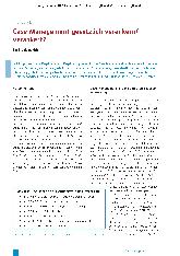 Vorschauseite 1: Case Management gesetzlich verankern? Ein Problemaufriss.
