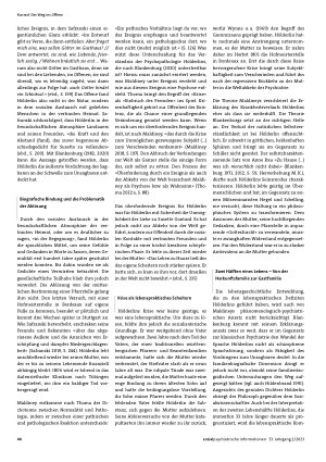 Vorschauseite 4: Der Weg ins Offene Kommt die Sozialpsychiatrie durch Henri Maldineys Philosophie der Psychosen zu einer theoretischen Fundierung?