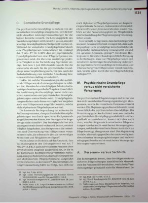 Vorschauseite 3: Abgrenzungsfragen bei der psychiatrischen Grundpflege