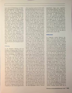 Vorschauseite 6: Arbeitsfähigkeit von professionellen Bühnentänzer*innen: eine qualitative Erhebung von Chancen und Herausforderungen