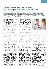 Vorschauseite 1: Zugang zur Gesundheitsversorgung für Unternehmen weltweit: Erkrankungen und Unfälle im Ausland