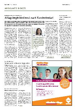 Vorschauseite 1: Alltagsbegleiterdienst nach Kundenbedarf