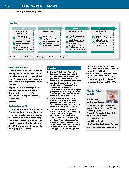 Vorschauseite 3: Optimierung der Reanimation im Krankenhaus – Resuscitation Academy Deutschland
