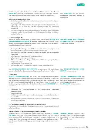 Vorschauseite 2: Sachgerechte Aufbereitung ophthalmologischer Medizinprodukte