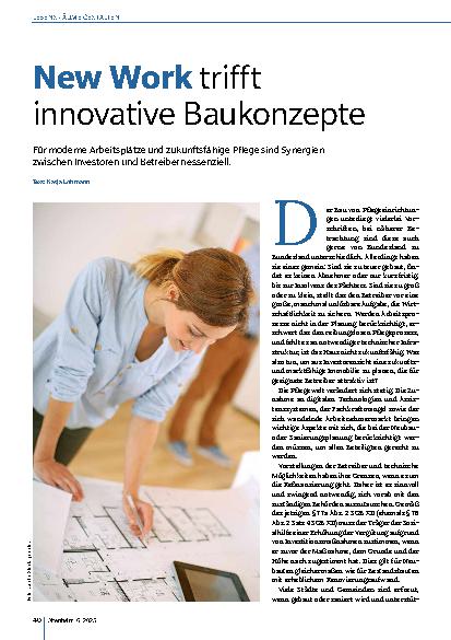 Vorschauseite 1: New Work trifft innovative Baukonzepte