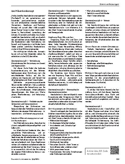 Vorschauseite 2: Grenzverletzungen – Worte helfen mehr.