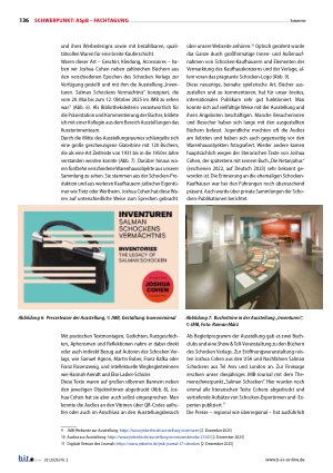 Vorschauseite 6: Bücher zum Sprechen bringen Neue Zugänge zu analogen Beständen in der Bibliothek des Jüdischen Museums Berlin