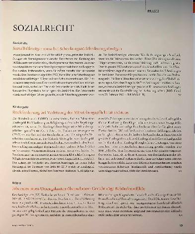 Vorschauseite 1: Sozialrecht