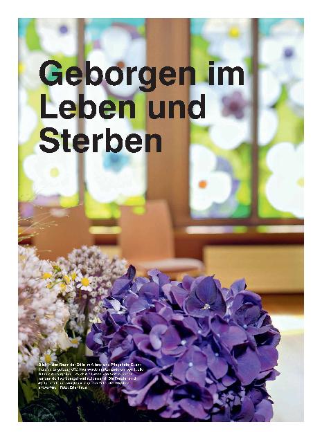 Vorschauseite 3: Geborgen im Leben und Sterben
