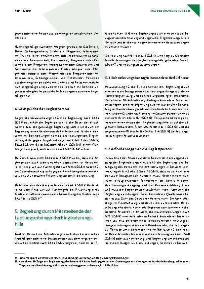 Vorschauseite 5: Empfehlungen des Deutschen Vereins zur Umsetzung und Weiterentwicklung der Ansprüche auf Begleitung im Krankenhaus