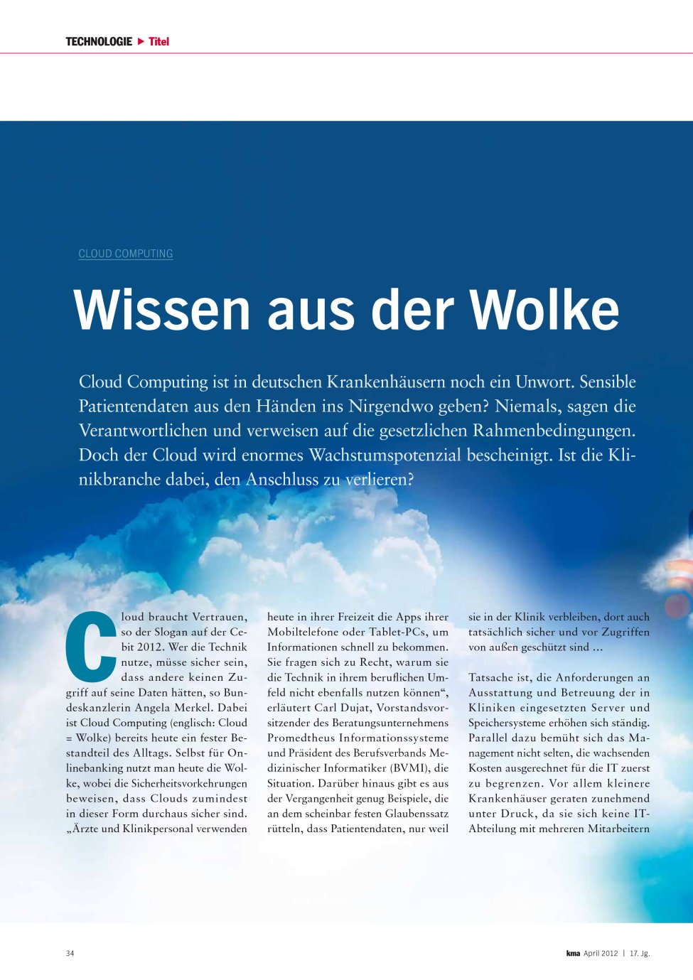 Vorschauseite 1: Wissen aus der Wolke
