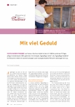 Vorschauseite 1: Mit viel Geduld
