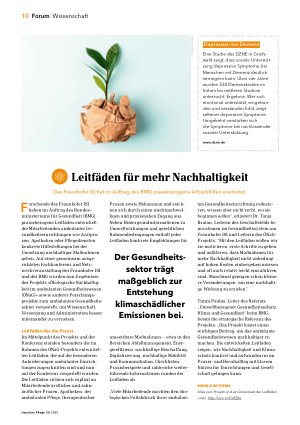 Vorschauseite 1: Leitfäden für mehr Nachhaltigkeit