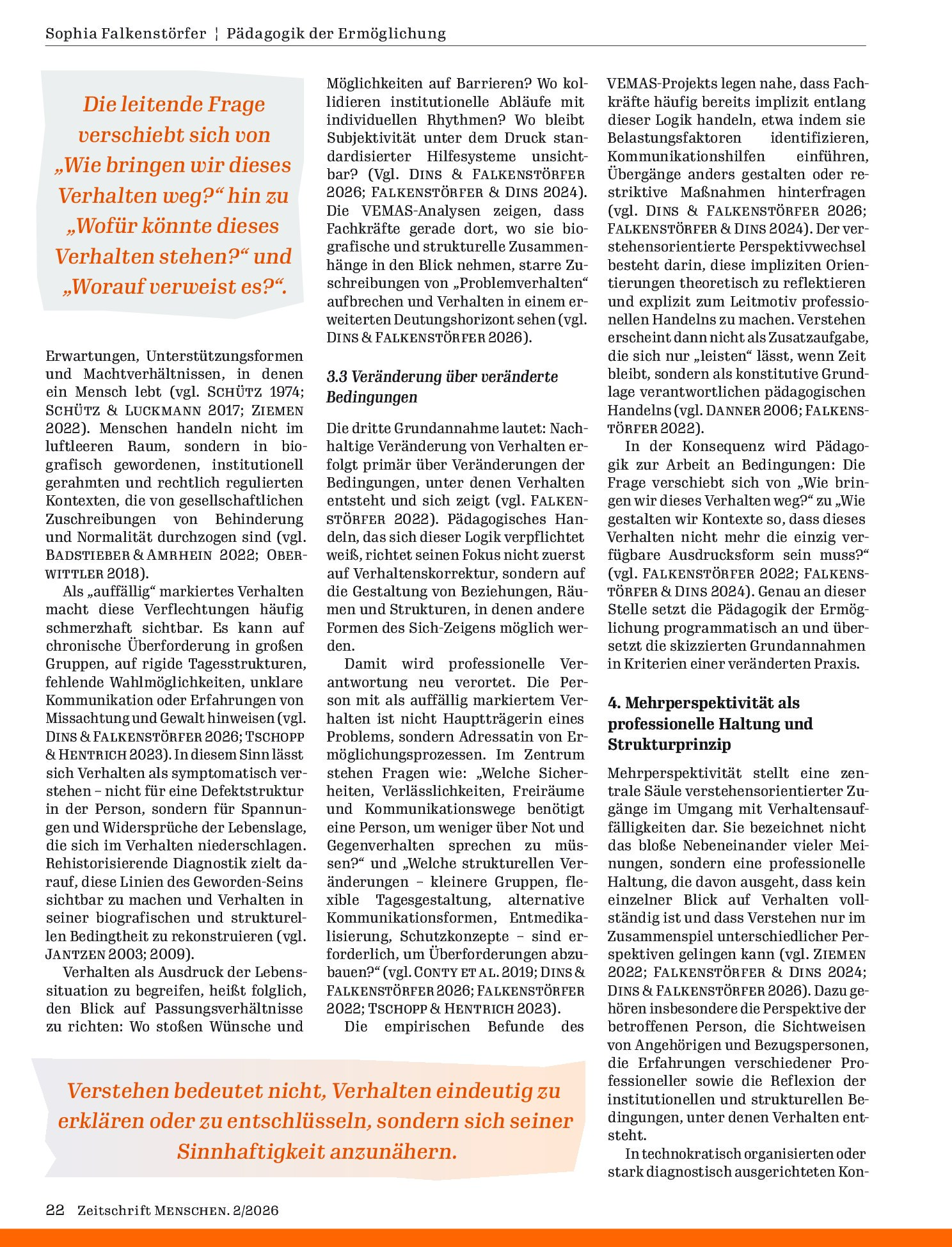 Vorschauseite 4: Pädagogik der Ermöglichung