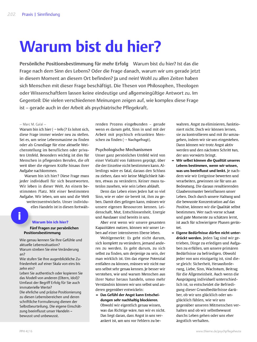Vorschauseite 1: Warum bist du hier?