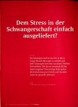 Vorschauseite 1: Dem Stress in der Schwangerschaft einfach ausgeliefert?