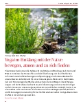 Vorschauseite 1: Yoga im Einklang mit der Natur: bewegen, atmen und zu sich finden