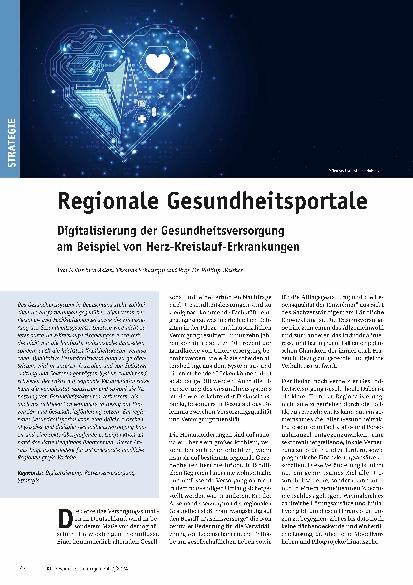 Vorschauseite 1: Regionale Gesundheitsportale: Digitalisierung der Gesundheitsversorgung am Beispiel von Herz-Kreislauf-Erkrankungen