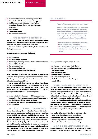 Vorschauseite 3: Palliative Notfälle sicher managen