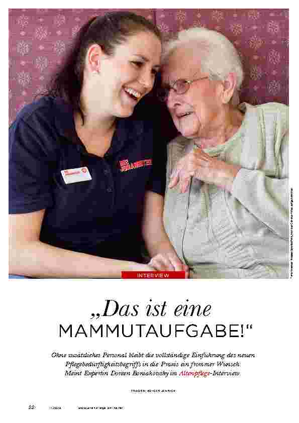 Vorschauseite 1: Das ist eine MAMMUTAUFGABE!