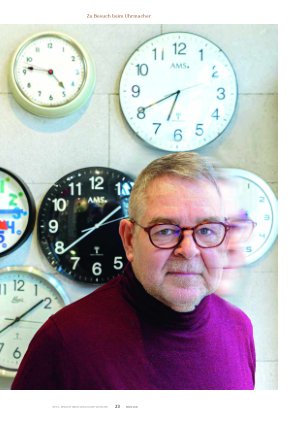 Vorschauseite 2: Die Zeit treibt hier niemanden