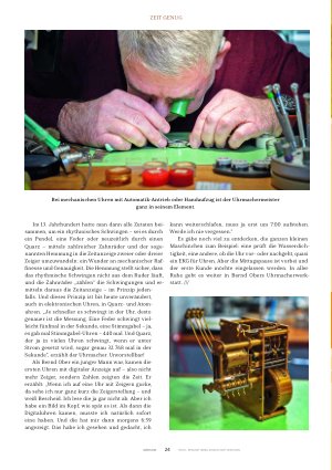 Vorschauseite 3: Die Zeit treibt hier niemanden