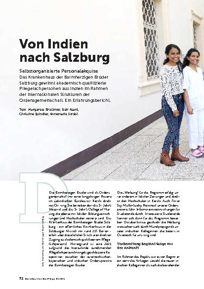 Vorschauseite 1: Von Indien nach Salzburg
