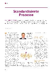 Vorschauseite 1: Standardisierte Prozesse