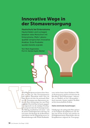 Vorschauseite 1: Innovative Wege in der Stomaversorgung