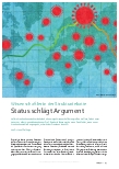 Vorschauseite 1: Wissenschaftler in der Strukturdebatte: Status schlägt Argument.