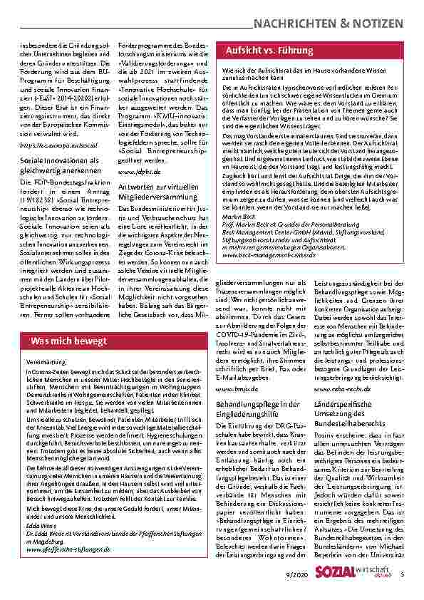 Vorschauseite 5: Organisation: Vom Oktopus lernen