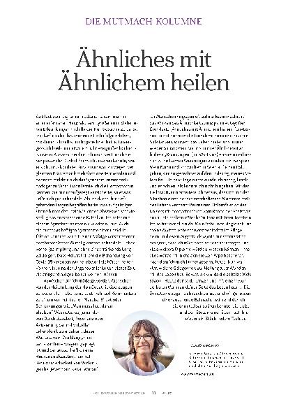 Vorschauseite 1: Ähnliches mit Ähnlichem heilen