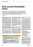 Vorschauseite 1: Raus aus dem Dornröschenschlaf.