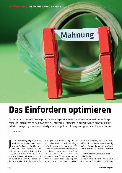 Vorschauseite 1: Das Einfordern optimieren