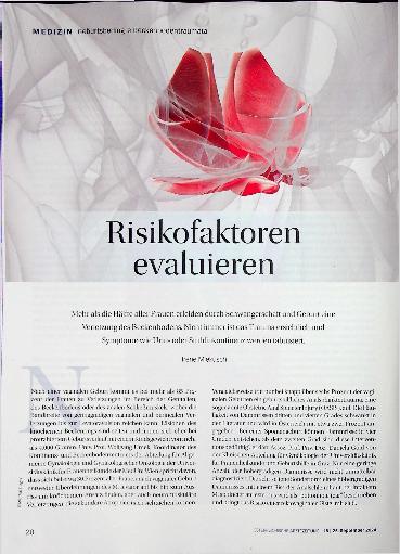 Vorschauseite 1: Risikofaktoren evaluieren