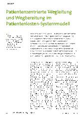 Vorschauseite 1: Patientenzentrierte Wegleitung und Wegbereitung im Patientenlotsen-Systemmodell
