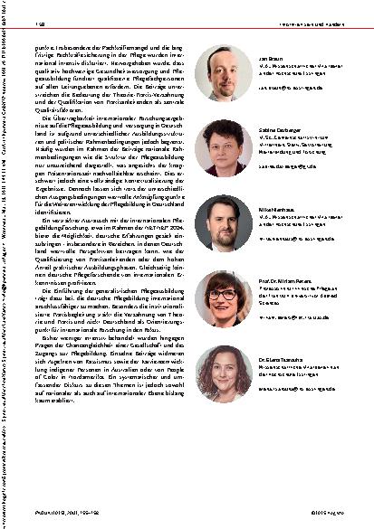 Vorschauseite 4: Report zur 9. NETNEP-Konferenz Vom Umbruch zur Innovation in der internationalen Pflegebildung