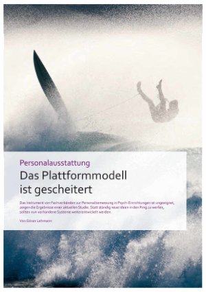 Vorschauseite 1: Personalausstattung Das Plattformmodell ist gescheitert