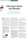 Vorschauseite 1: Führung in Zeiten des Wandels